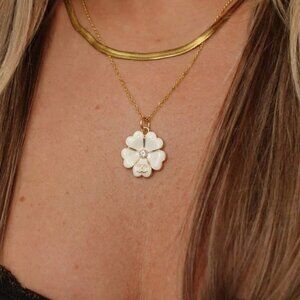 ✨ Vintage CHANEL Floral Upcycled Necklace: BOGO Sale! ✨